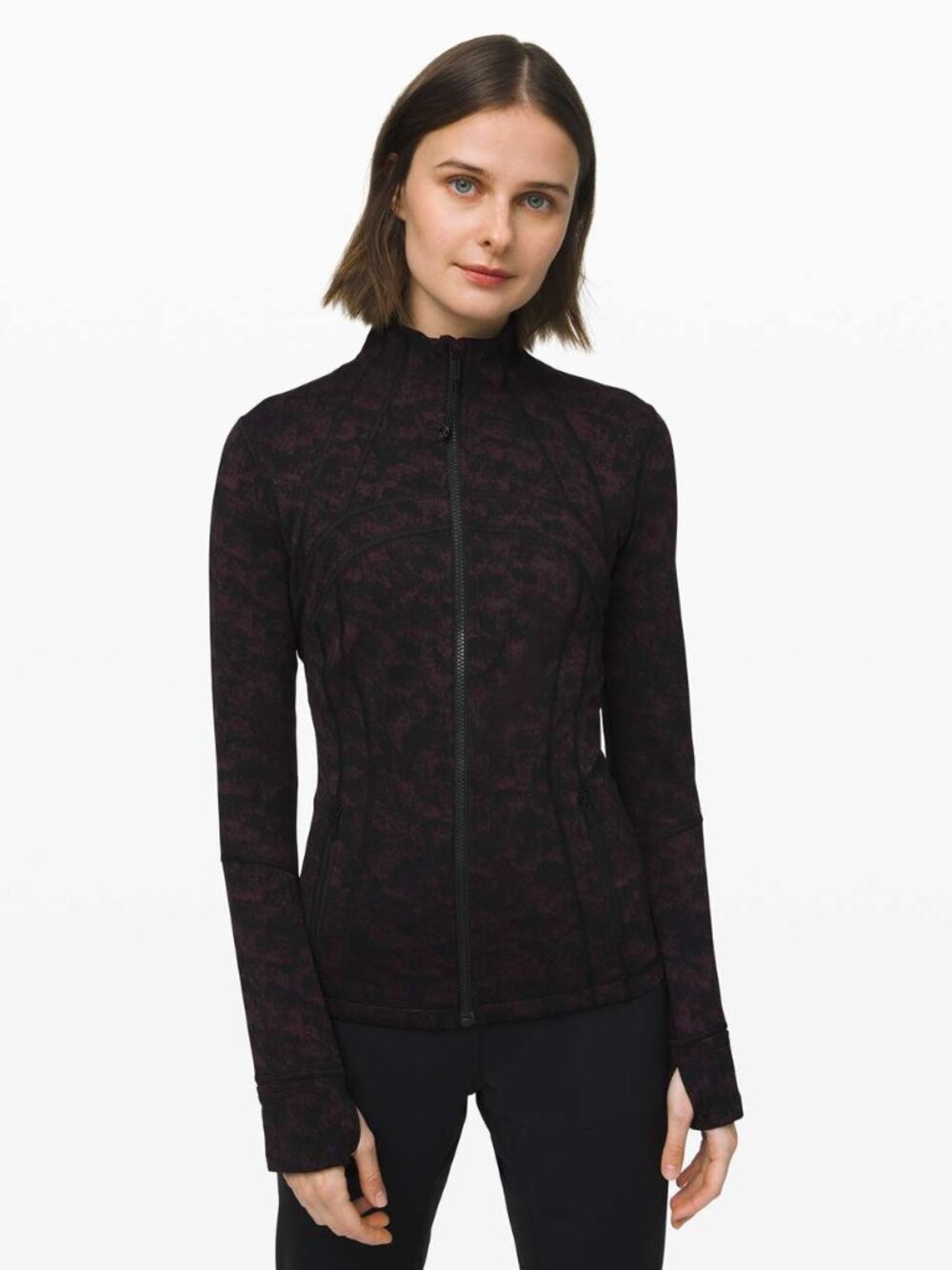 Lululemon Women's Define Jacket - Black/Purple